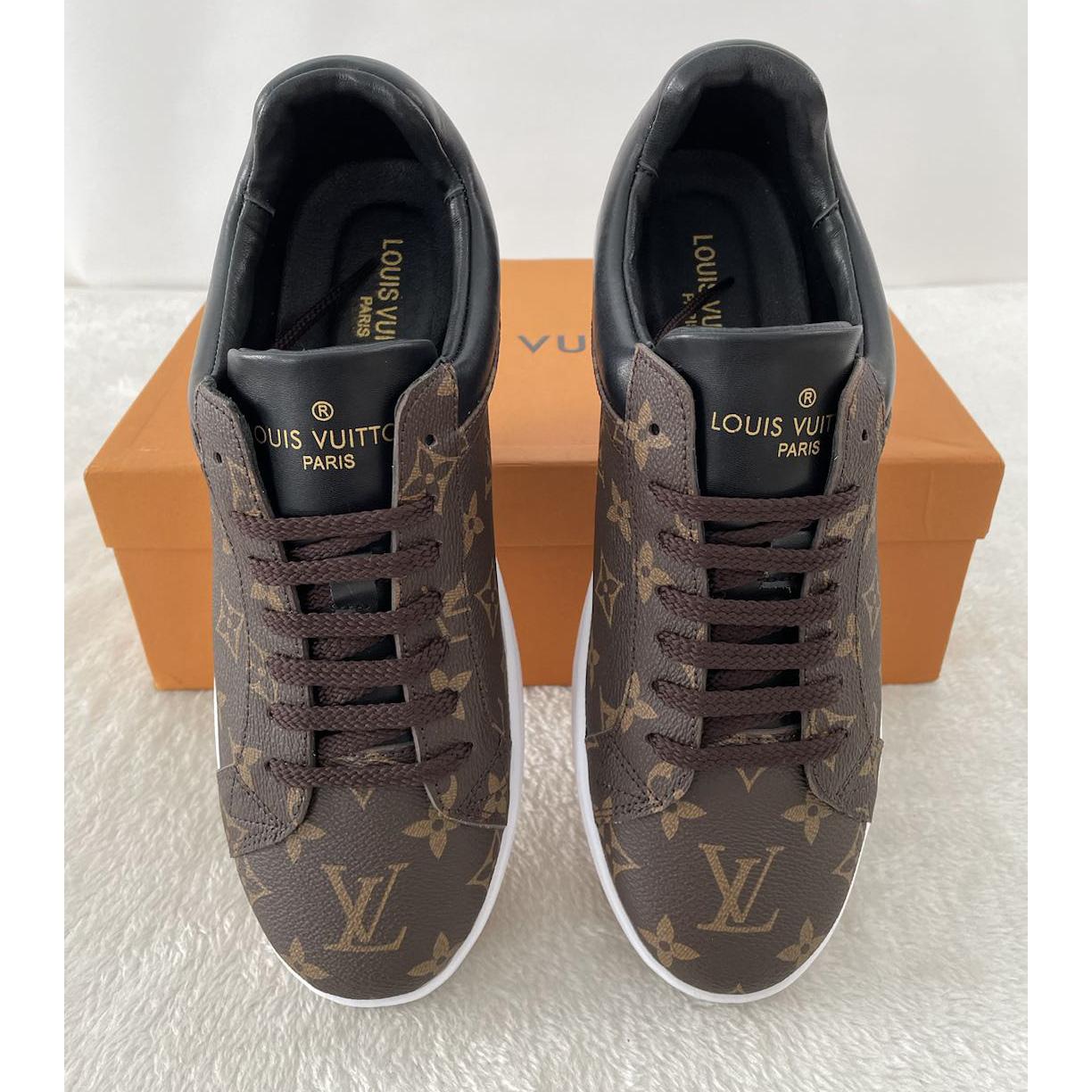 Louis Vuitton Monogram Men's Low-Top Sneakers - EUR FASHION