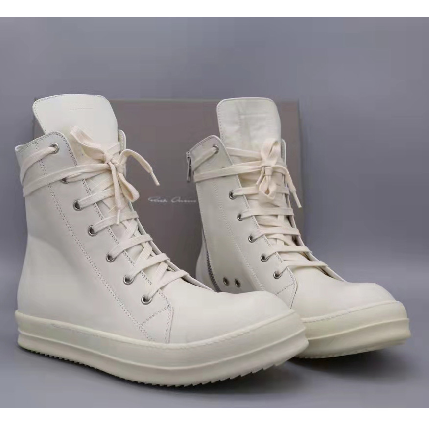 Rick Owens High Top Sneakers - EUR FASHION