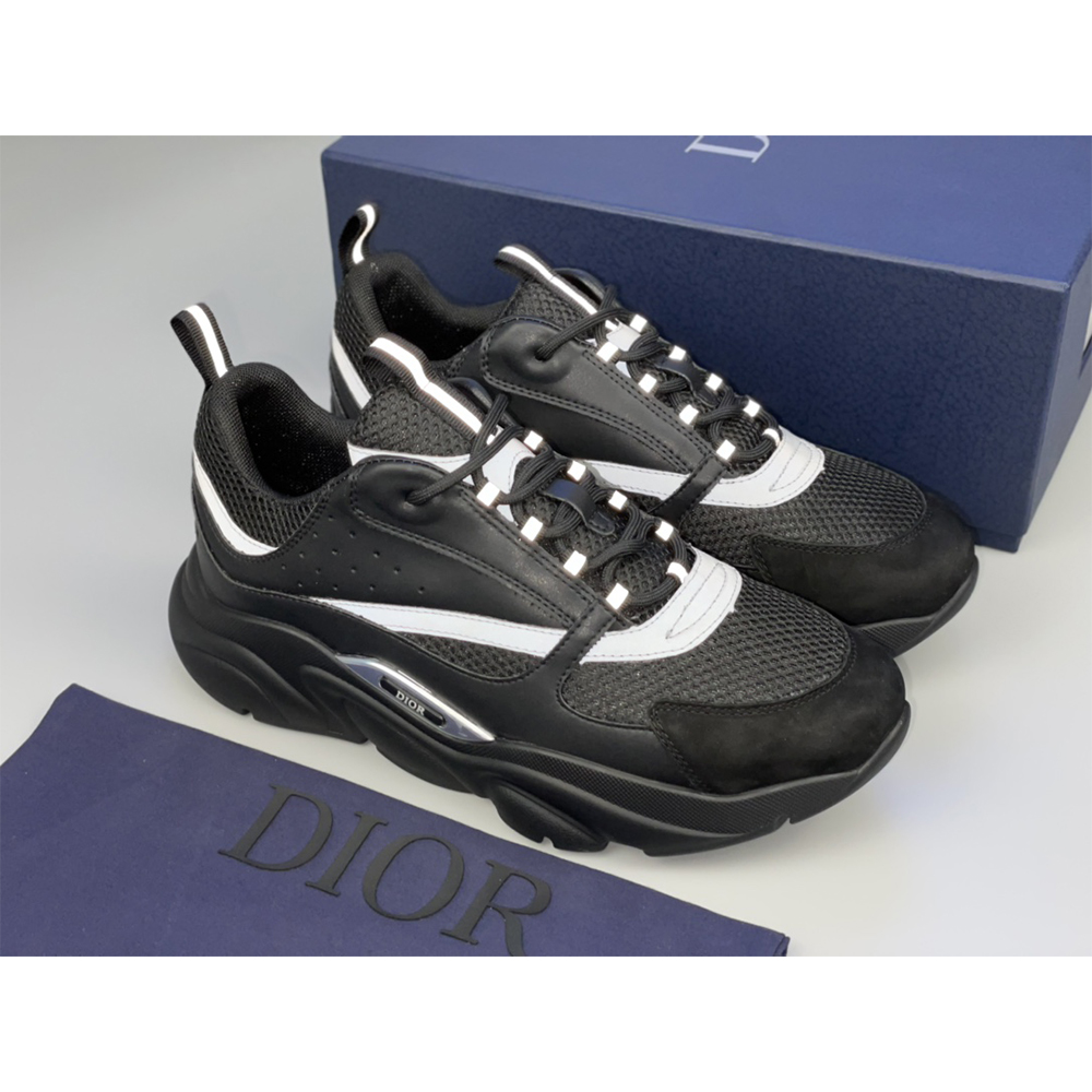 Dior B22 Low-top Sneaker In All Black - EUR FASHION