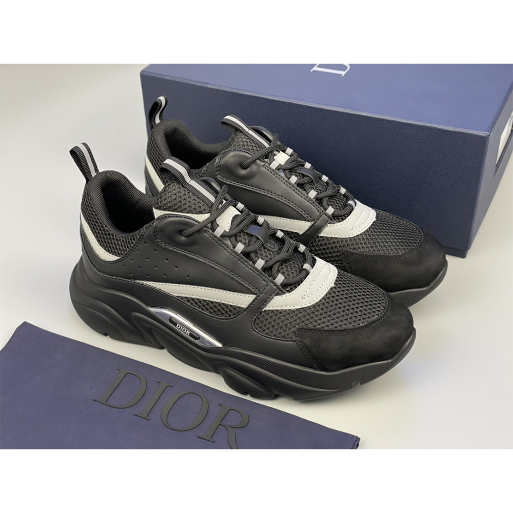 Dior B22 Low-top Sneaker In All Black - EUR FASHION