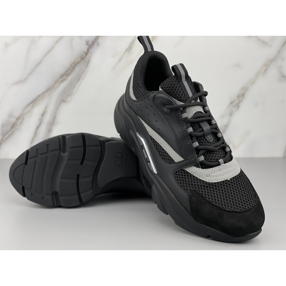 Dior B22 Low-top Sneaker In All Black - EUR FASHION