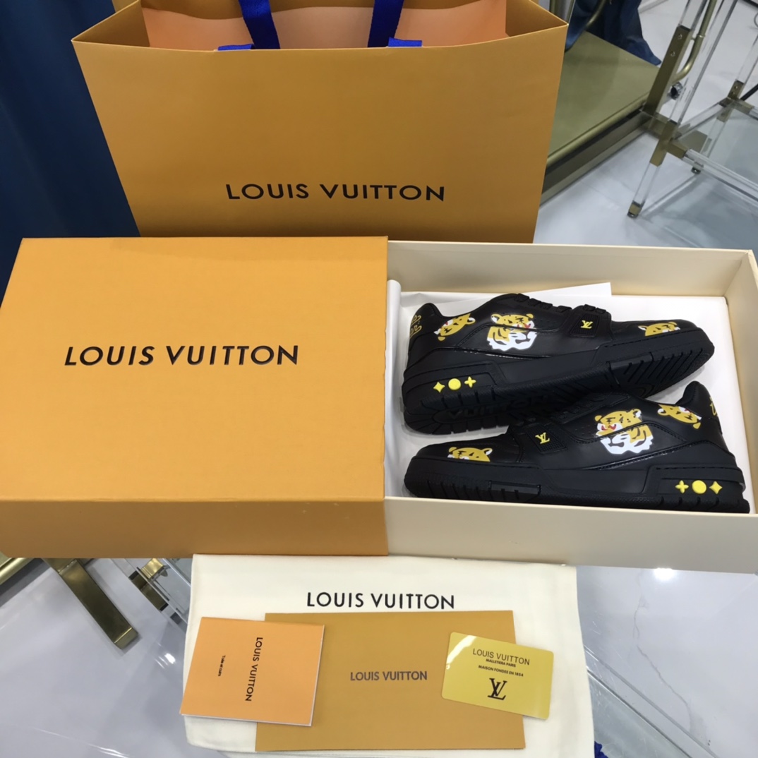 Louis Vuitton Trainer Sneaker X Nigo Tiger - EUR FASHION