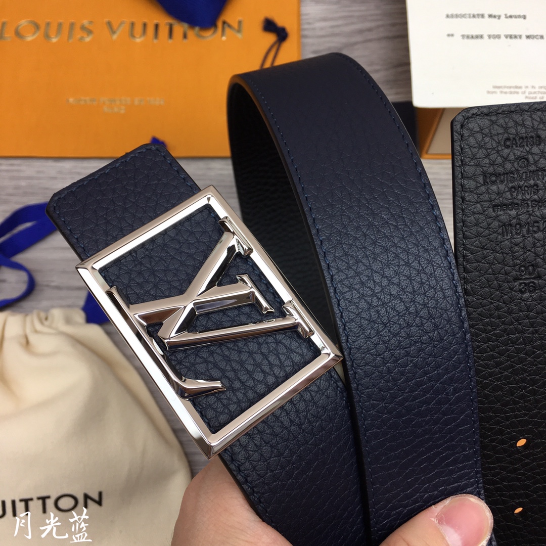 Louis Vuitton Shape 40MM Reversible Belt - EUR FASHION