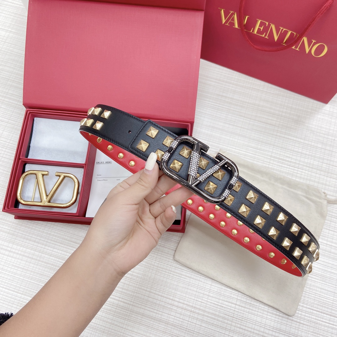 Valenti VLogo Signature 40MM  Belt - EUR FASHION