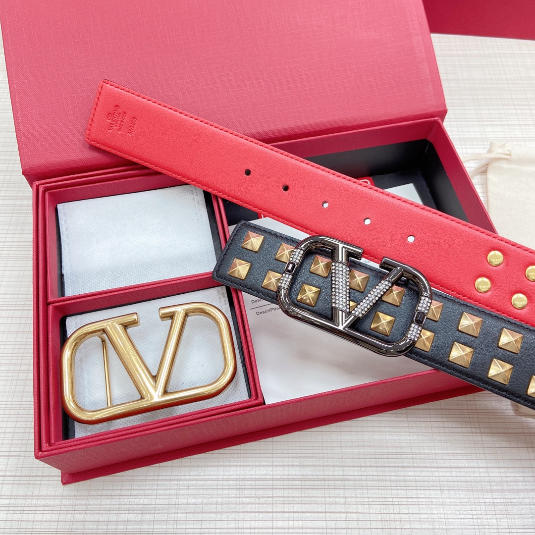 Valenti VLogo Signature 40MM  Belt - EUR FASHION