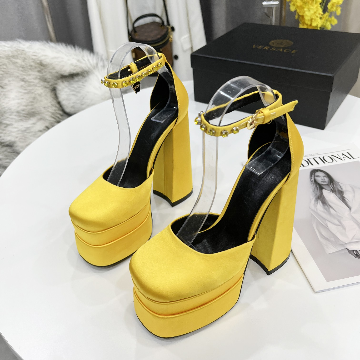 Versace High Heel Sandals - EUR FASHION