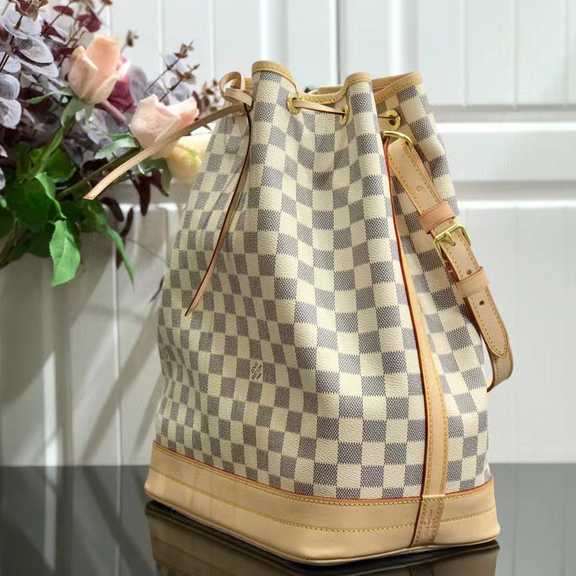 Louis Vuitton Damier Ebene Neonoe MM Safran (27.5-36-20cm) - EUR FASHION