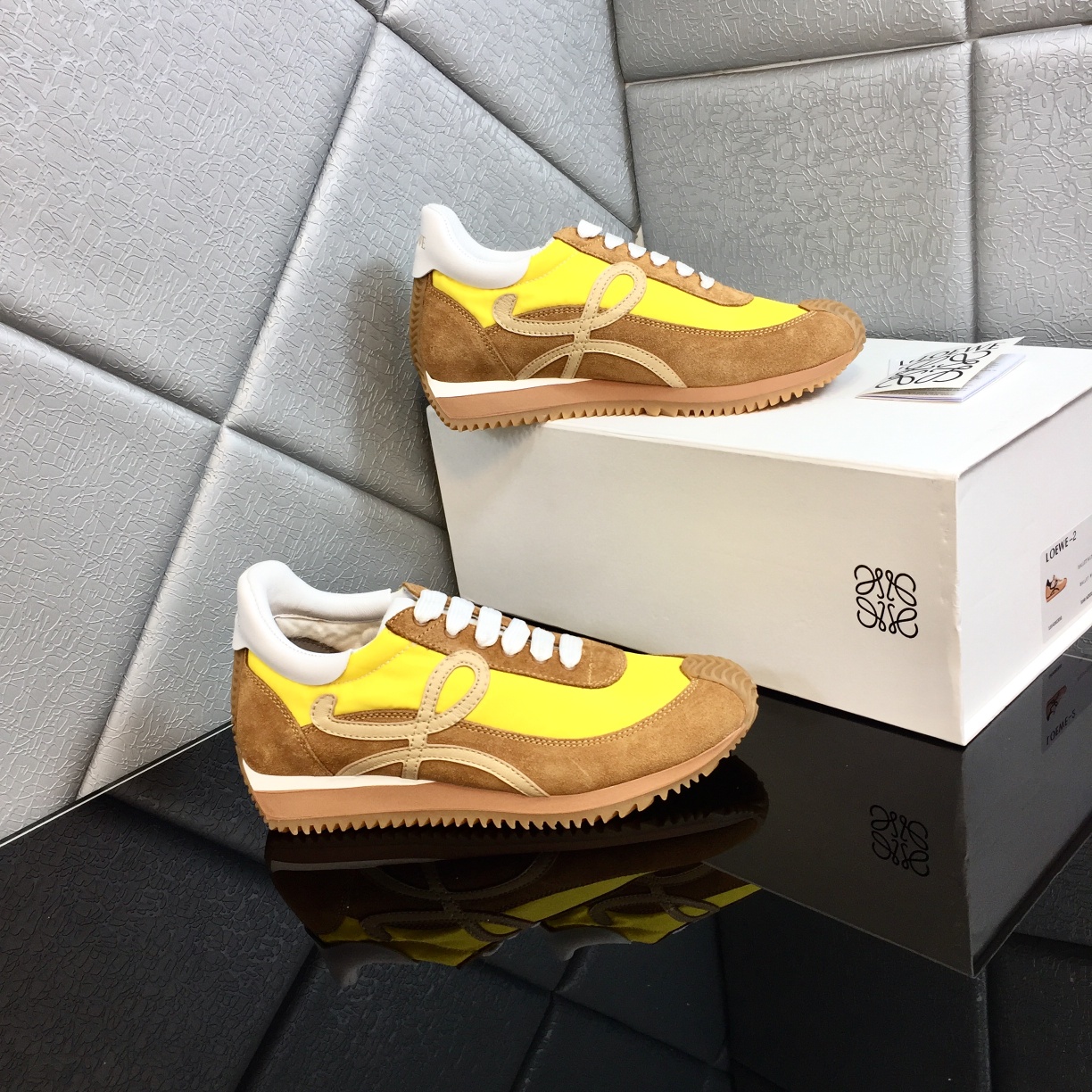 Loewe Flow Runner In Calfskin - EUR FASHION