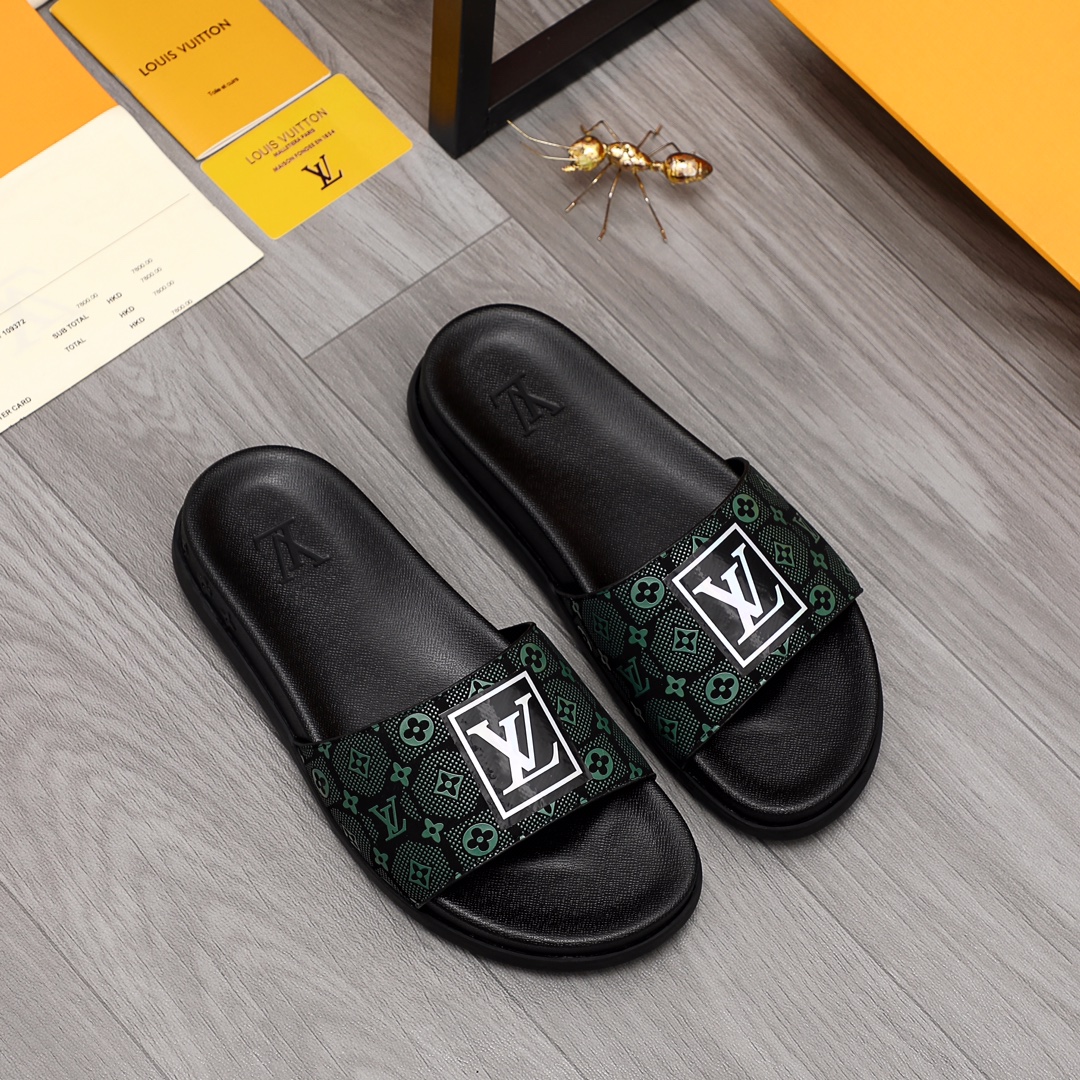 Louis Vuitton Monogram Slippers - EUR FASHION