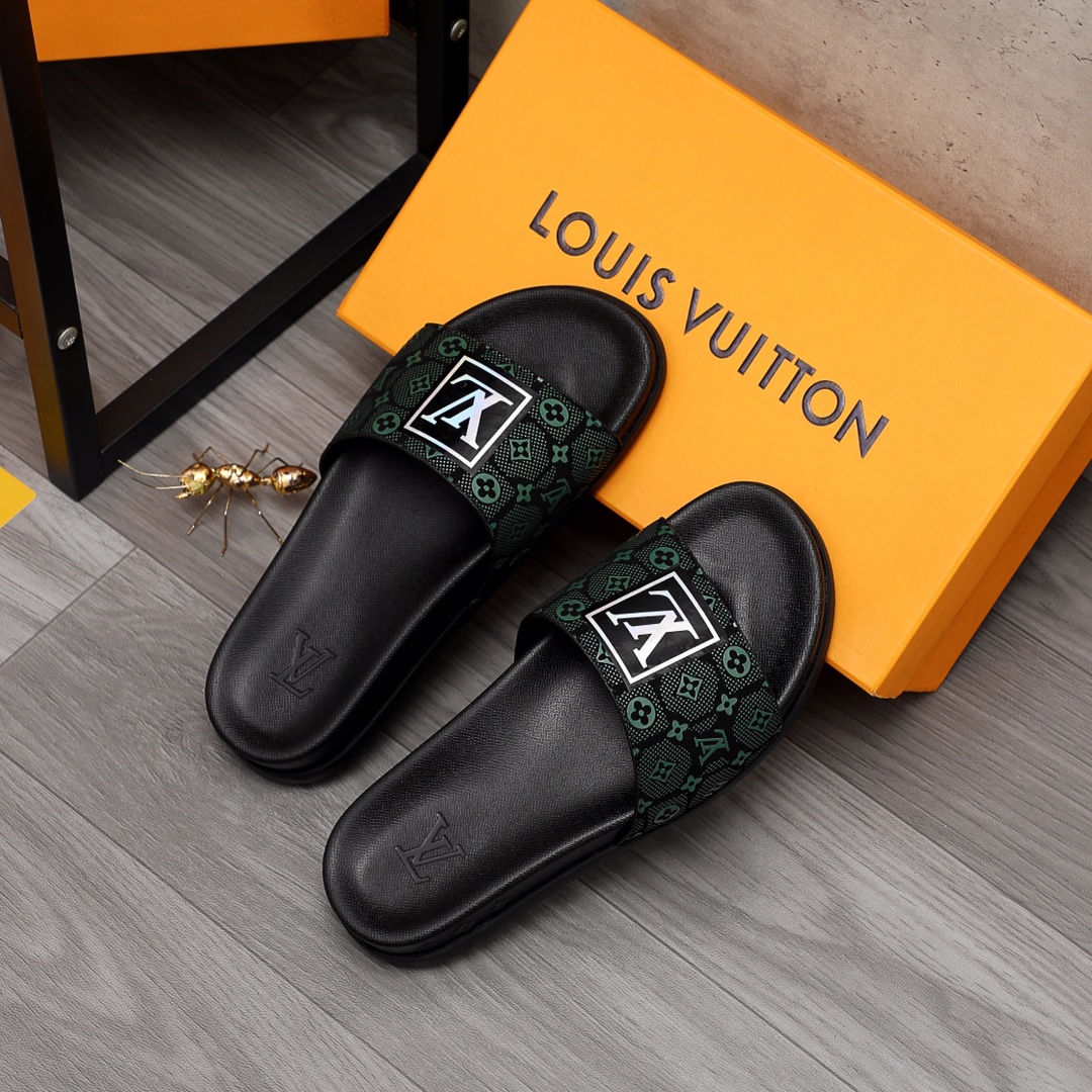 Louis Vuitton Monogram Slippers - EUR FASHION