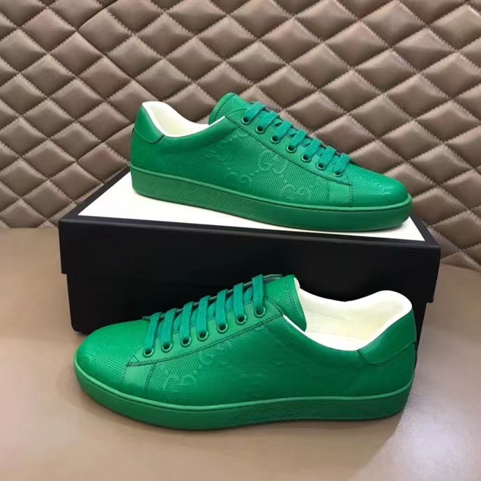 Gucci GG Sneaker In Green - EUR FASHION