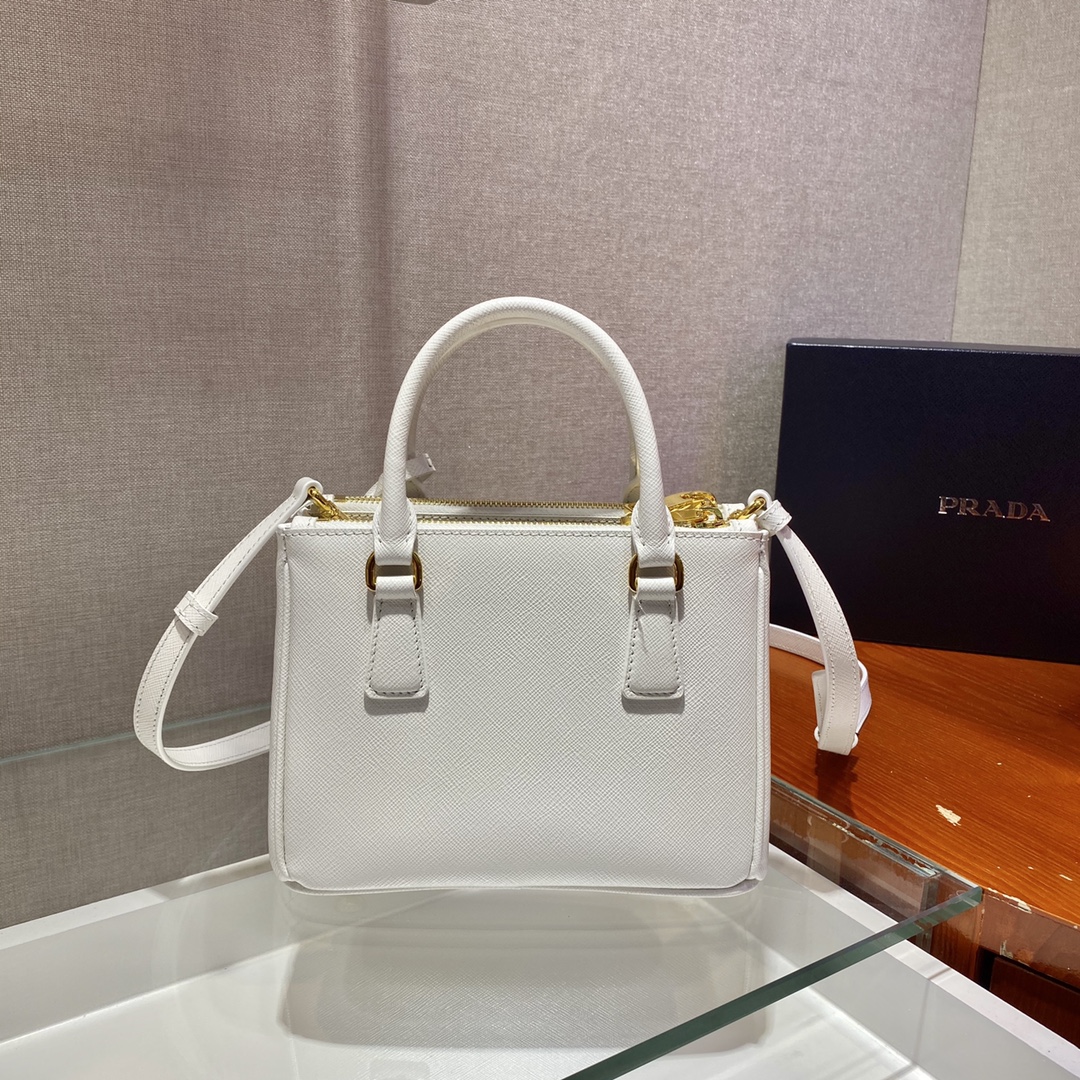 Prada Galleria Saffiano Leather Micro-Bag(20-14.5-9.5cm)   1BA906 - EUR FASHION