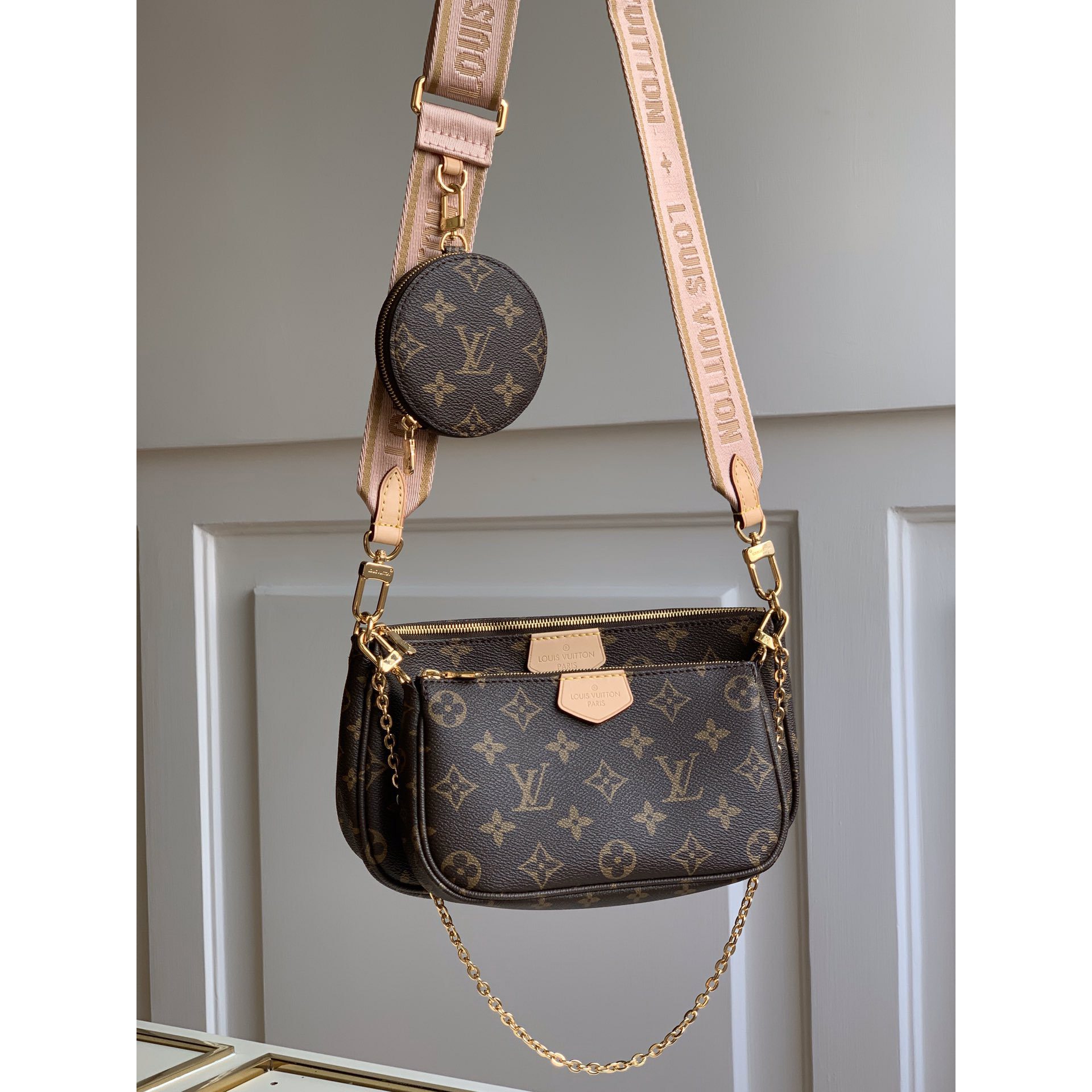 Louis Vuitton Multi Pochette Accessoires(24-13-5cm/19-11-4cm/9-2-1cm) - EUR FASHION