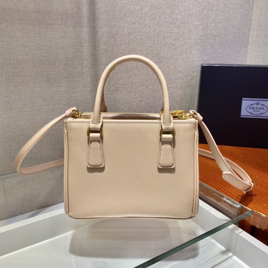 Prada Galleria Saffiano Leather Micro-Bag(20-14.5-9.5cm)   1BA906 - EUR FASHION