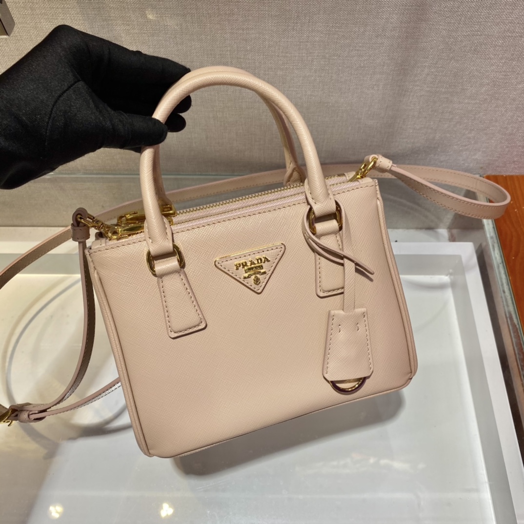 Prada Galleria Saffiano Leather Micro-Bag(20-14.5-9.5cm)   1BA906 - EUR FASHION