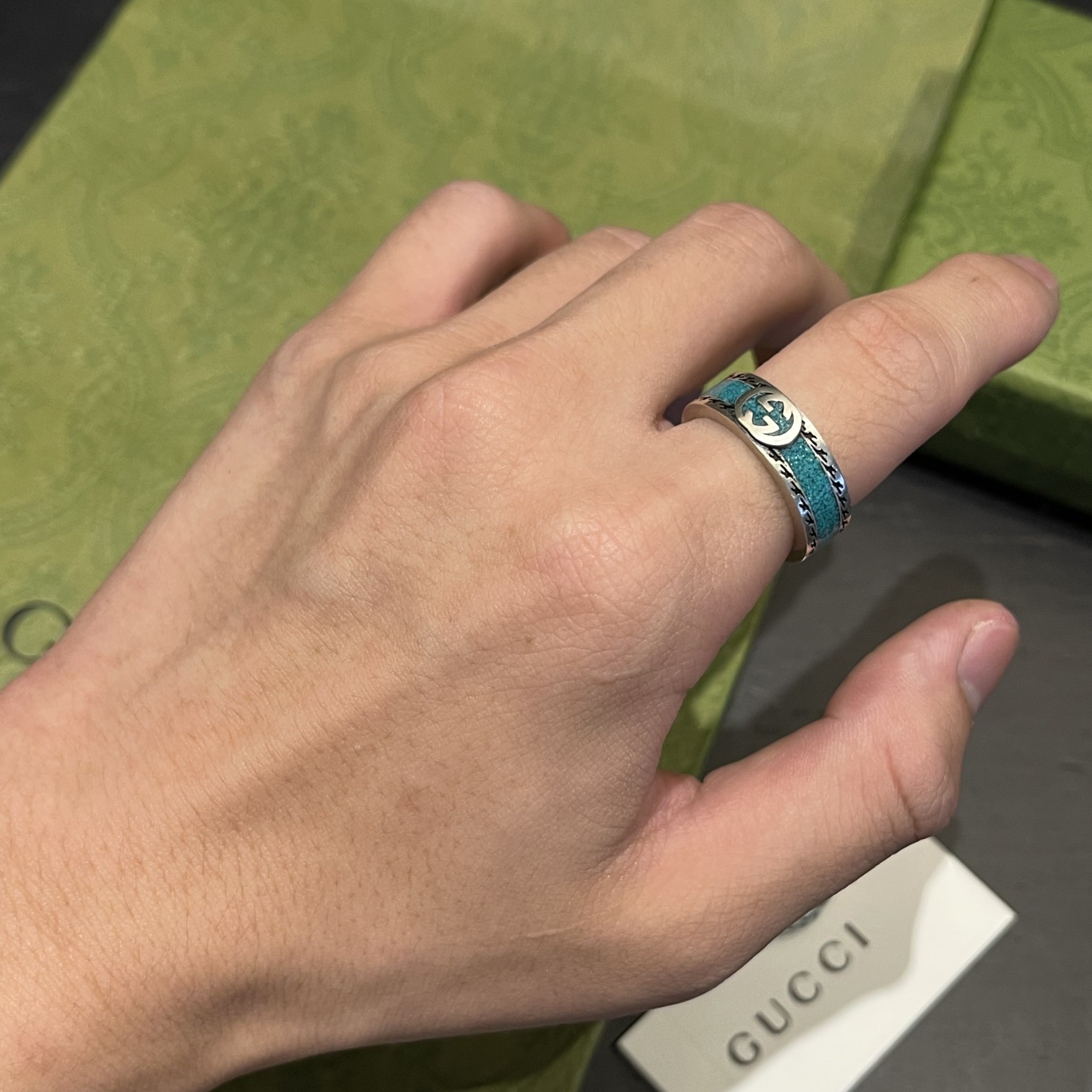 Gucci Ring with Interlocking G - EUR FASHION