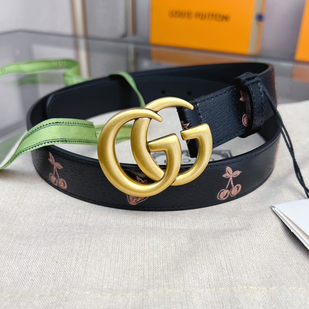 Gucci  GG Marmont Thin Belt - EUR FASHION