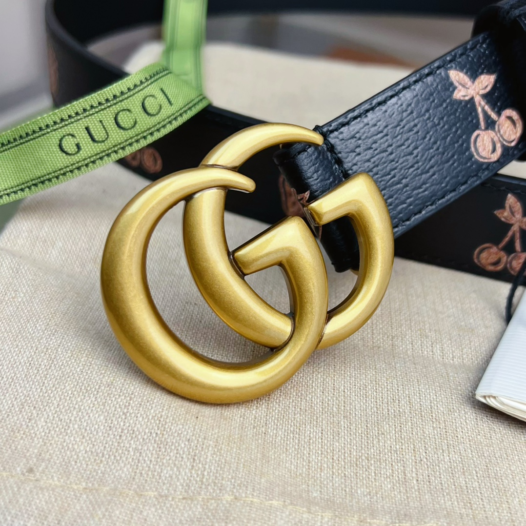 Gucci  GG Marmont Thin Belt - EUR FASHION