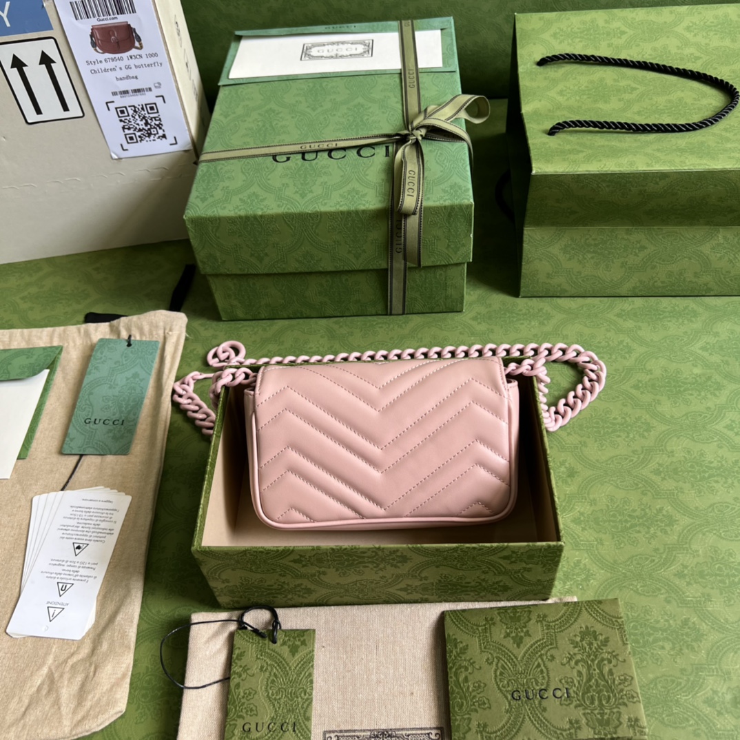 Gucci GG Marmont Belt Bag(16.5-10.2-5.1CM) - EUR FASHION
