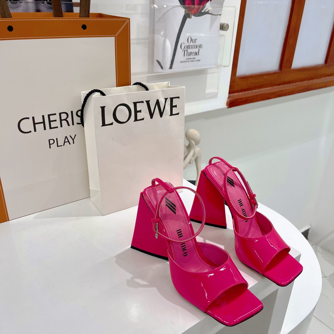 The Attico ''Piper'' Fuchsia Sandal - EUR FASHION