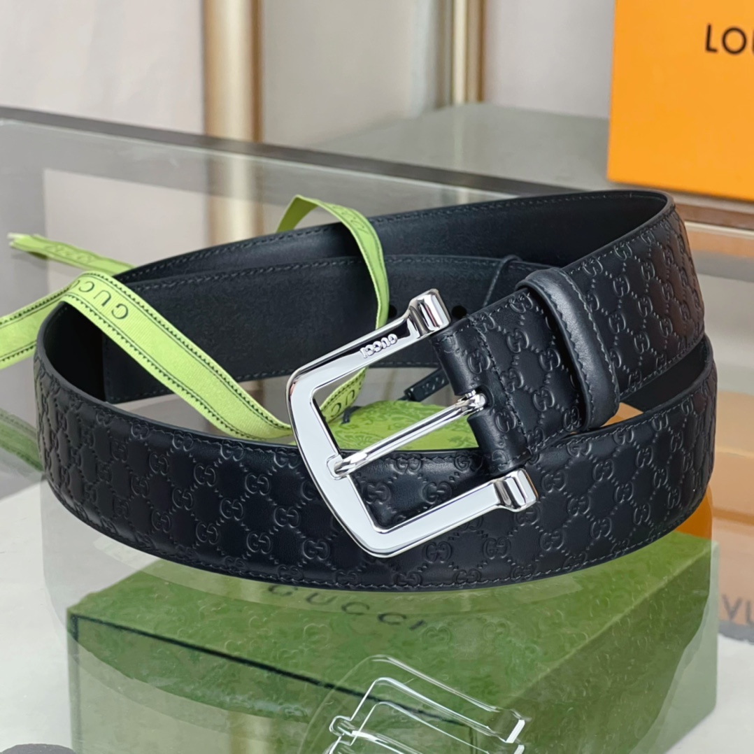 Gucci Belt With Square Buckle - EUR FASHION