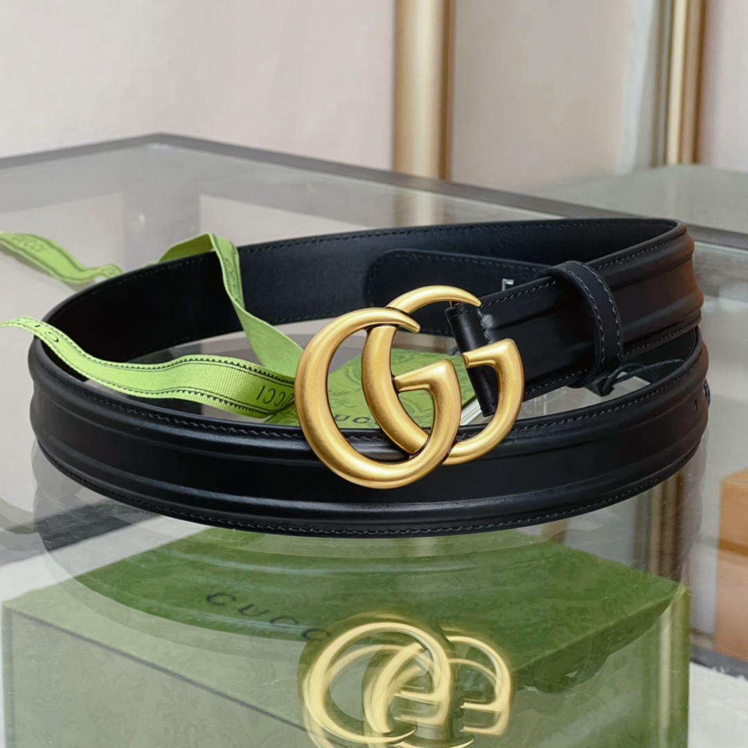 Gucci Belt With GG Buckle - EUR FASHION