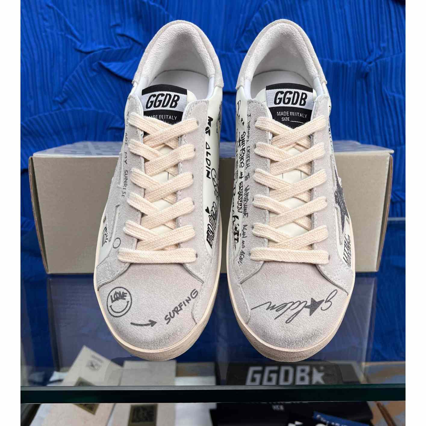 Golden Goose Super-Star Low-Up Sneakers - EUR FASHION