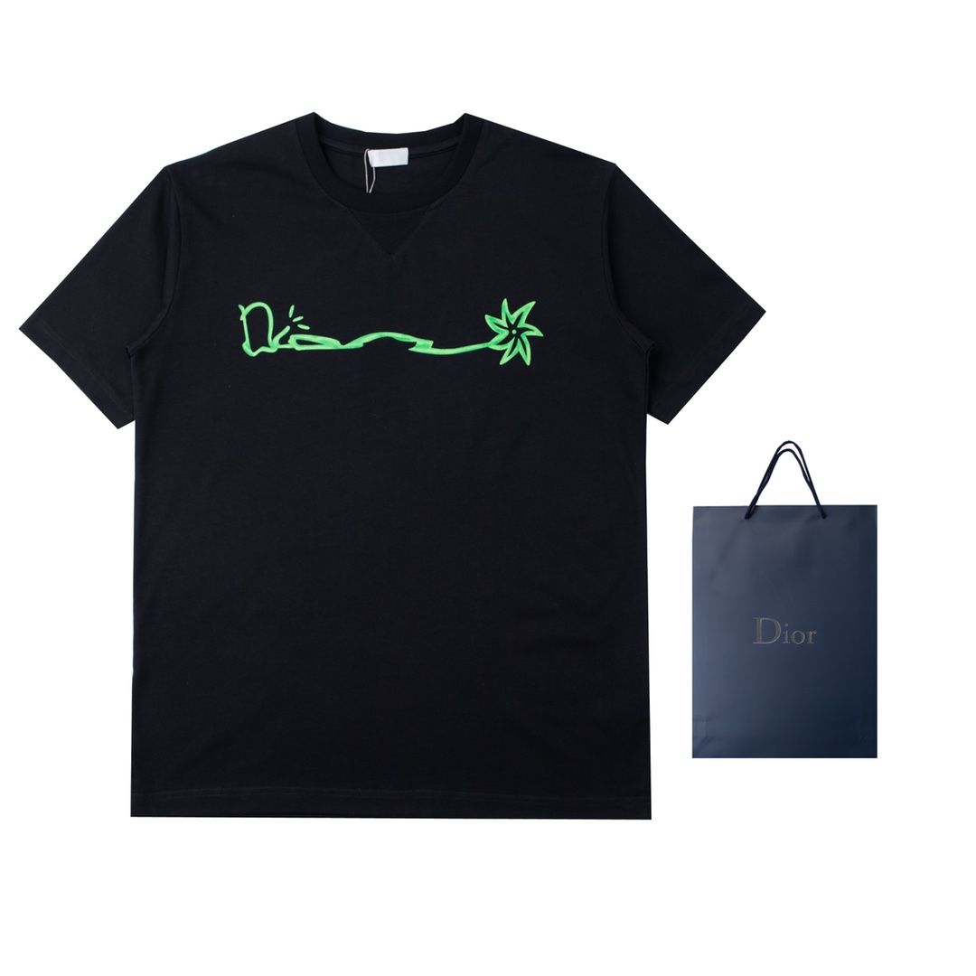 Dior Oversized Cactus Jack Dior T-Shirt - EUR FASHION