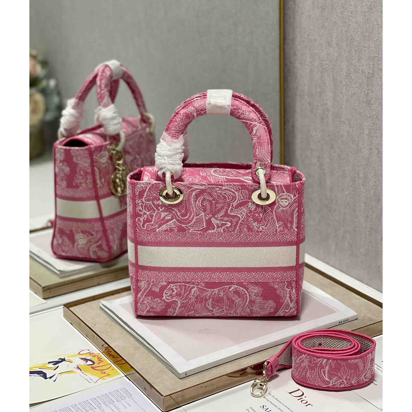 Dior Medium Lady D-Lite Bag(24-20-11cm) - EUR FASHION