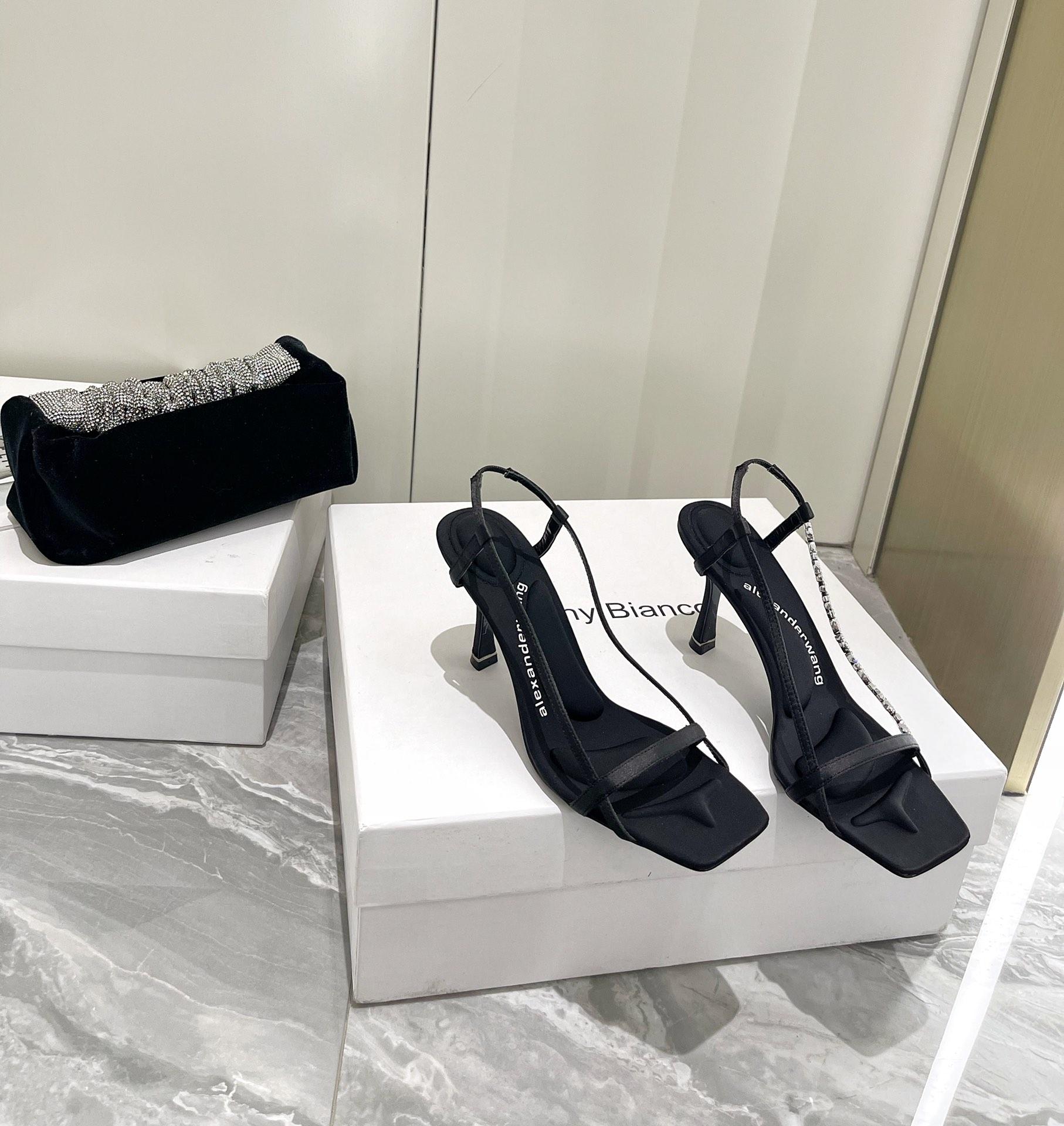 Alexander Wang lvy 85mm Sandals - EUR FASHION