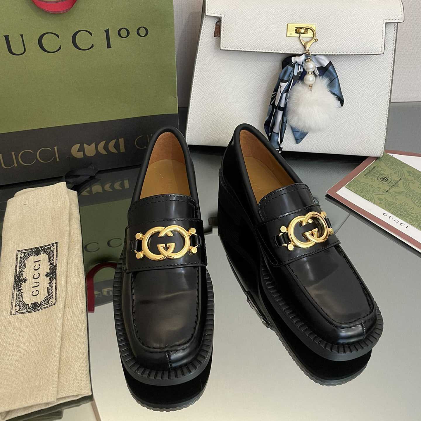 Gucci Women's Loafer With Interlocking G - EUR FASHION