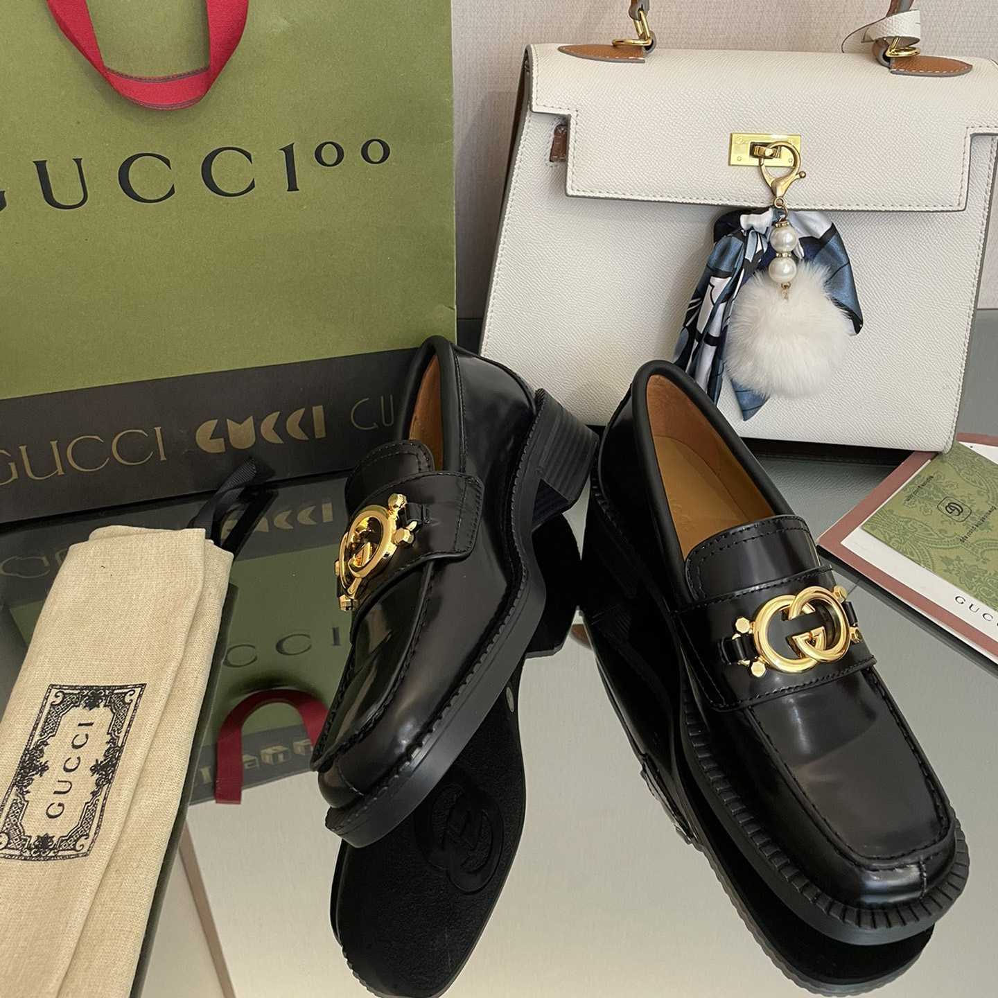 Gucci Women's Loafer With Interlocking G - EUR FASHION