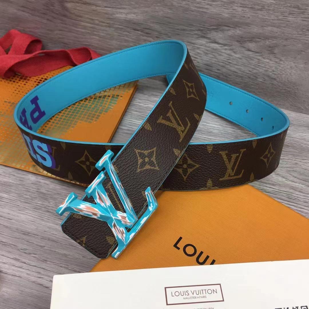 Louis Vuitton LV Pyramide Cities Exclusive 40MM Reversible Belt—Paris - EUR FASHION