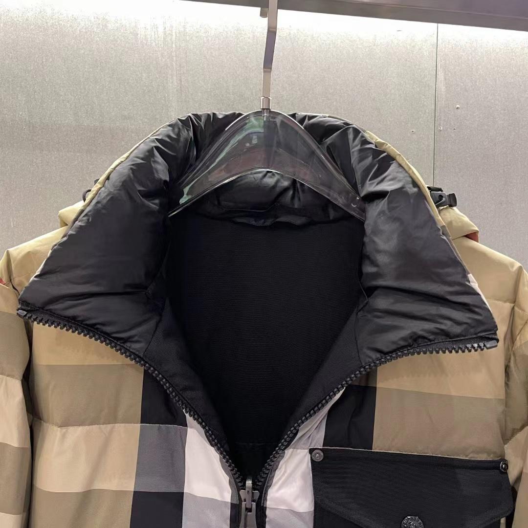 Burberry Reversible Exaggerated Check Nylon Puffer Jacket - EUR FASHION