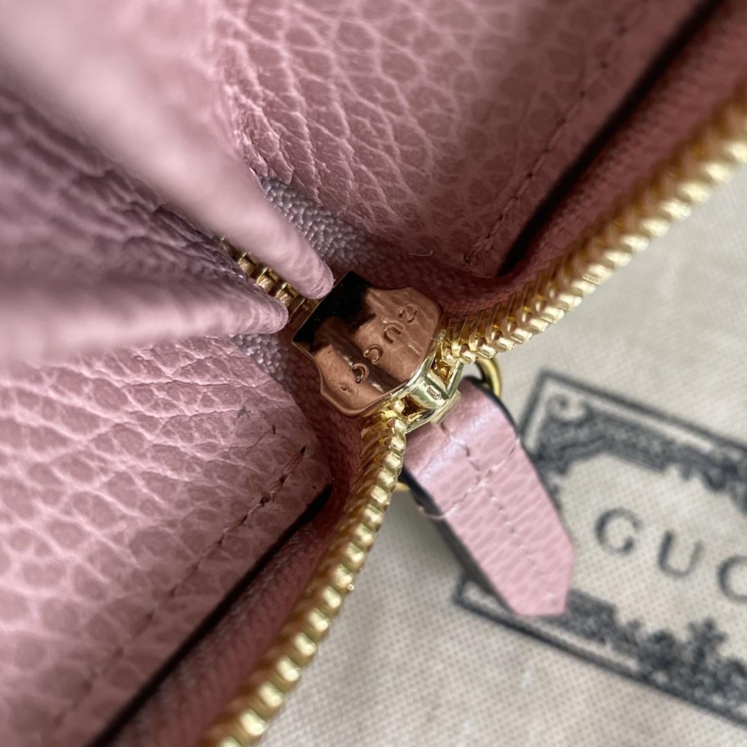 Gucci GG Marmont Zip Around Wallet(19-10-3.5cm)    - EUR FASHION