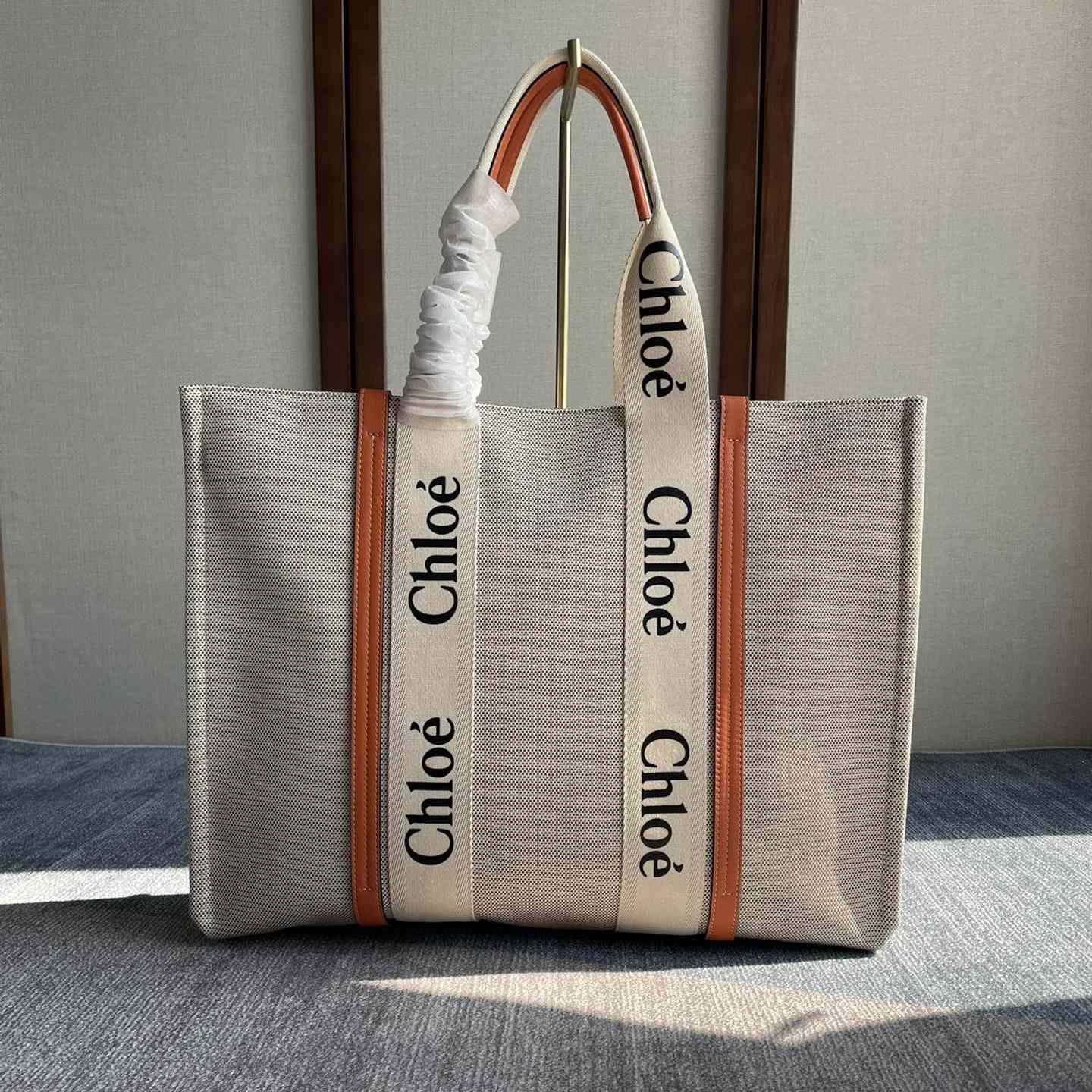 Chloe Large Woody Tote Bag(45-33-13 cm) - EUR FASHION