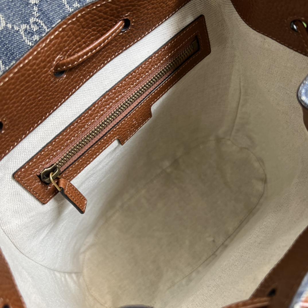 Gucci Backpack With Interlocking G(26.5- 30- 13cm) - EUR FASHION