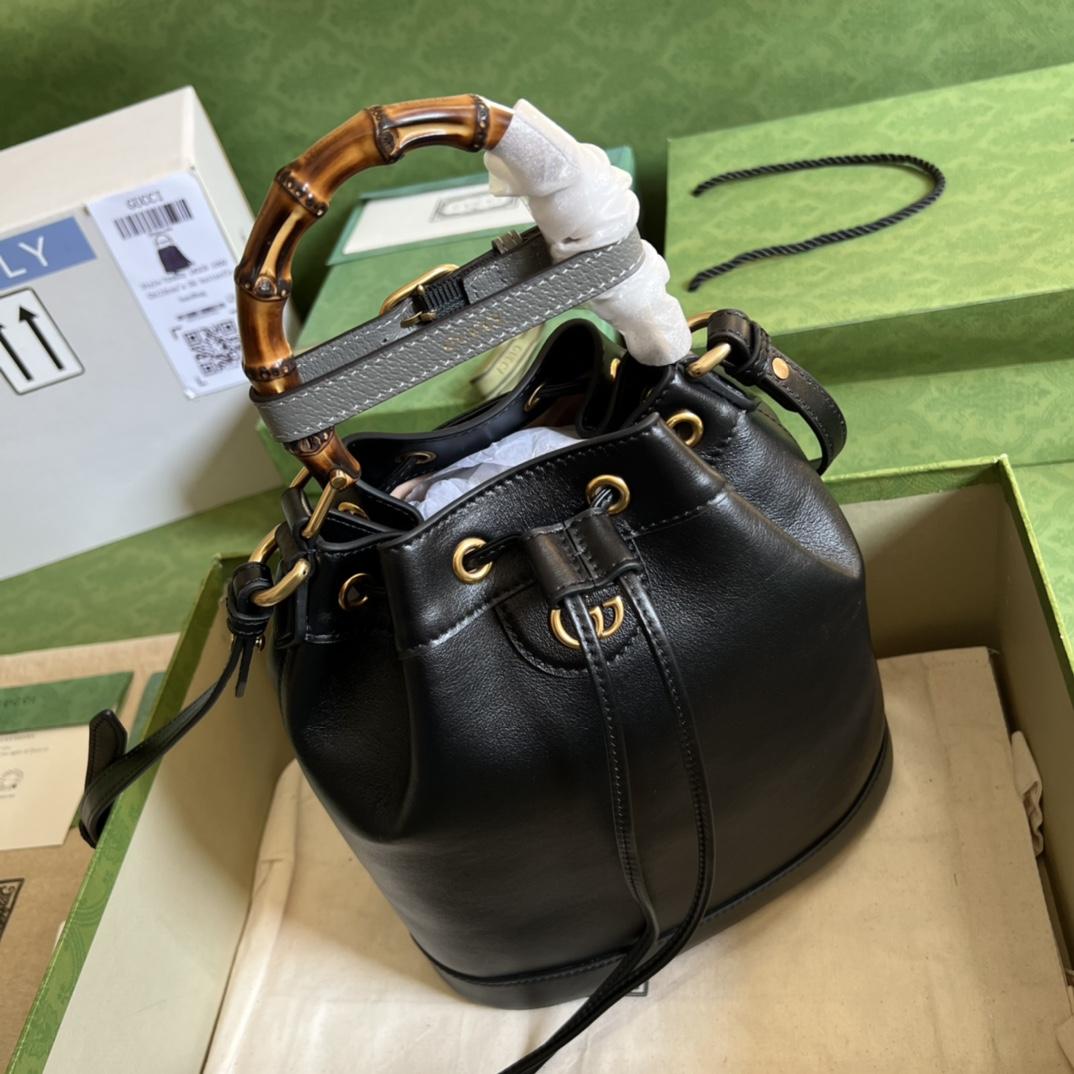 Gucci Diana Small Bucket Bag (23.5-38-10.5cm) - EUR FASHION