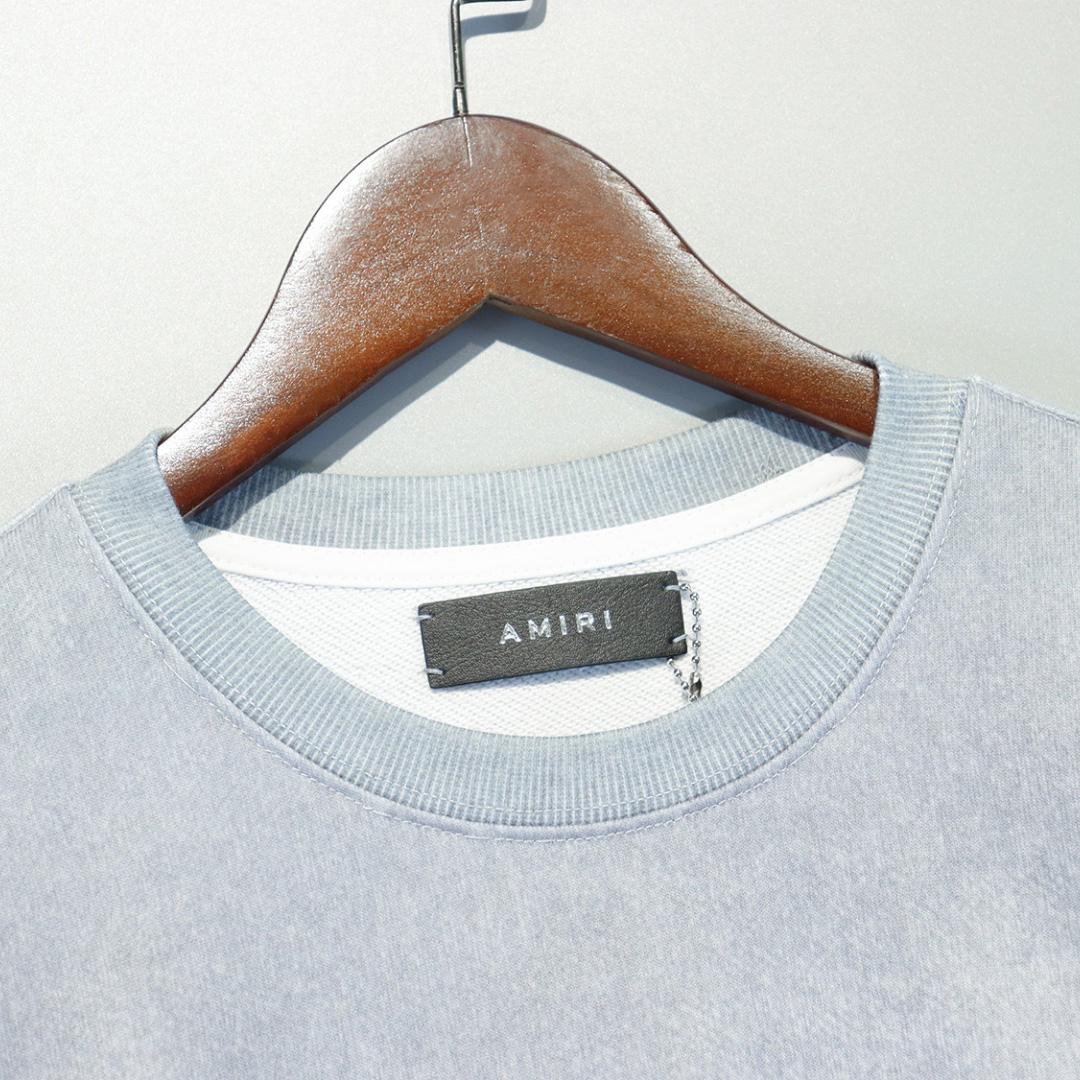 Amiri Logo Cotton Sweatshirt - EUR FASHION