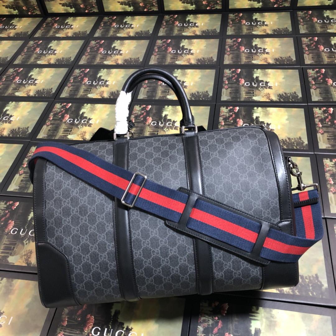 Gucci GG Black Carry-On Duffle - EUR FASHION