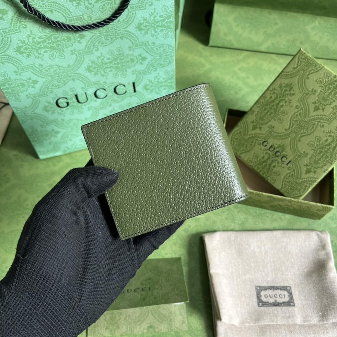 Gucci GG Marmont Leather Bi-Fold Wallet(21-9cm) - EUR FASHION