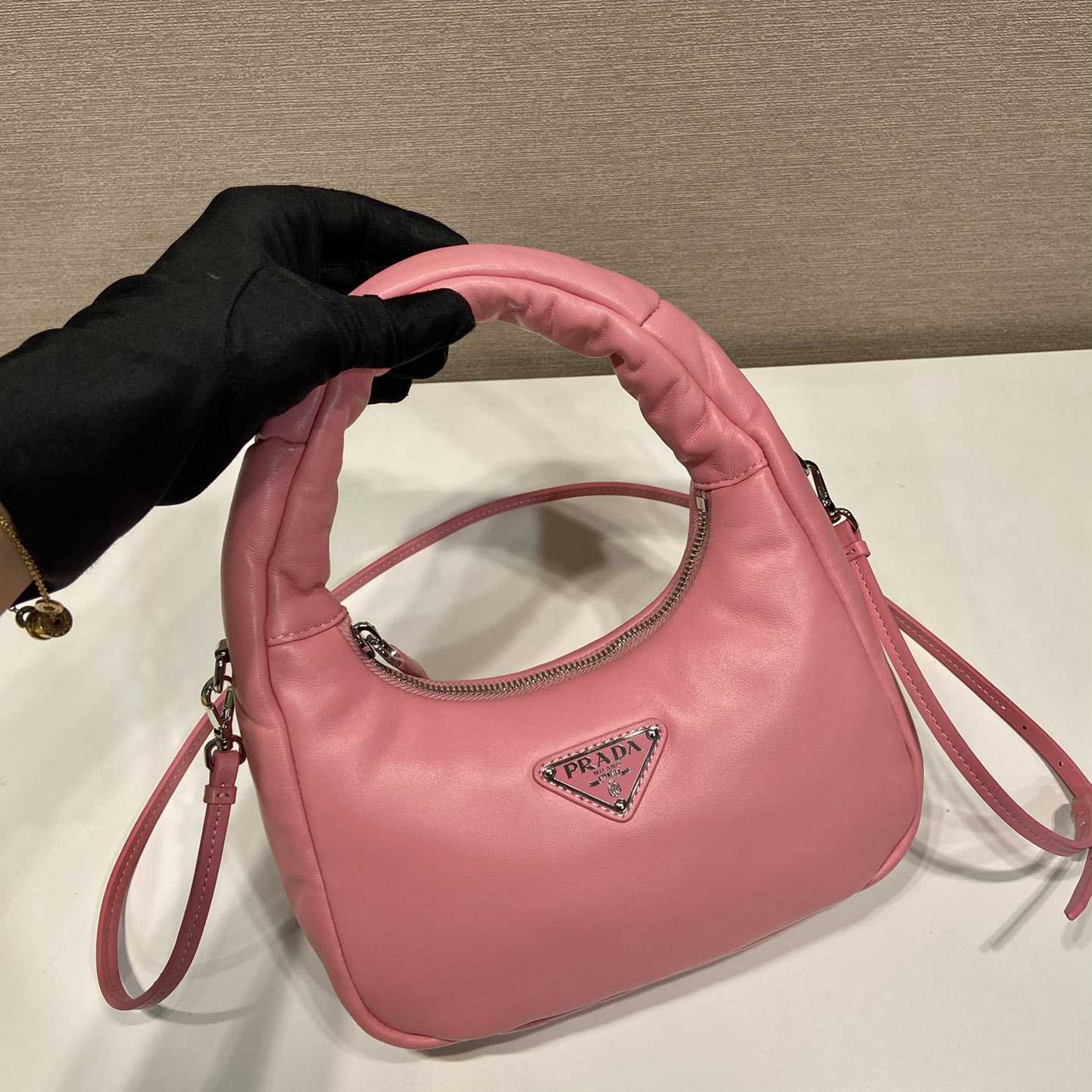 Prada Soft Padded Nappa Leather Mini-Bag - EUR FASHION