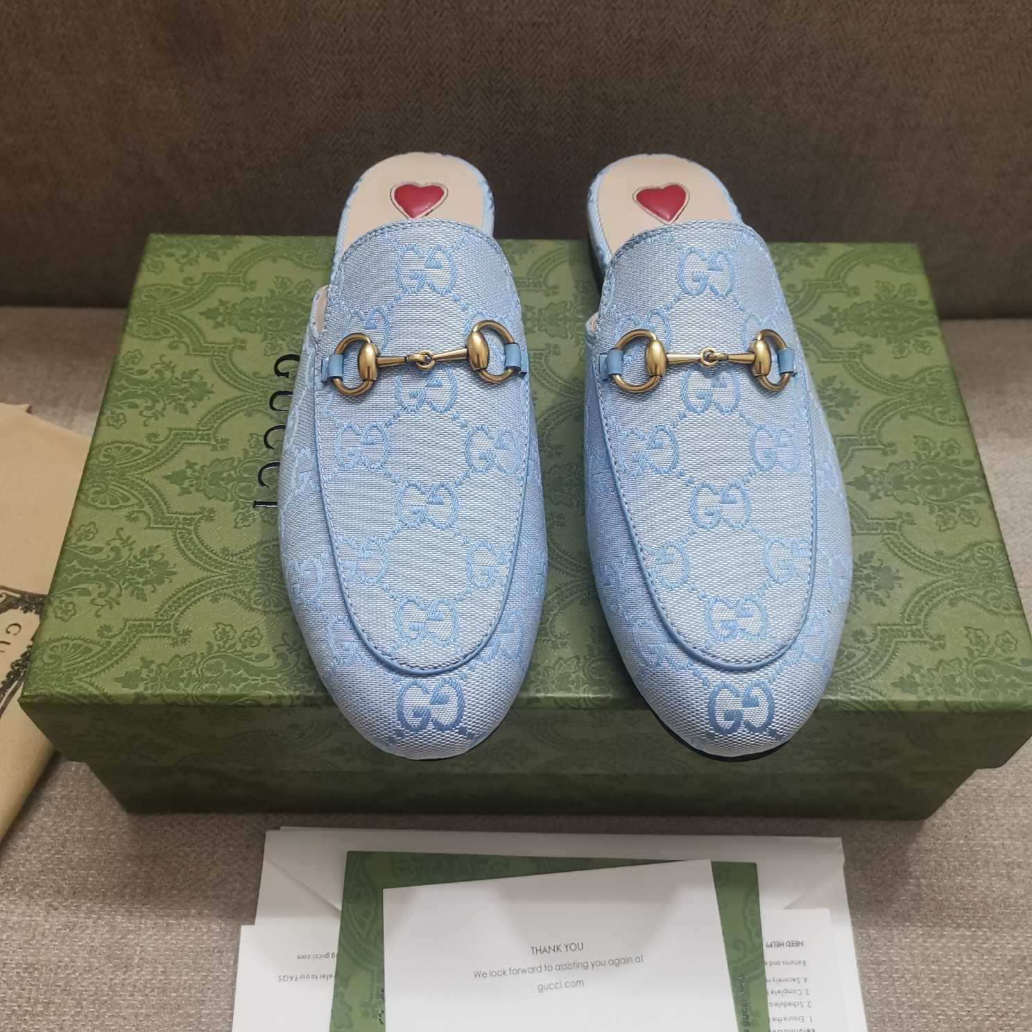 Gucci Women's Princetown GG slipper - EUR FASHION