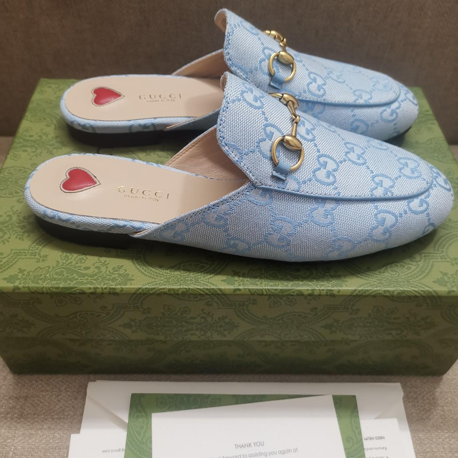 Gucci Women's Princetown GG slipper - EUR FASHION