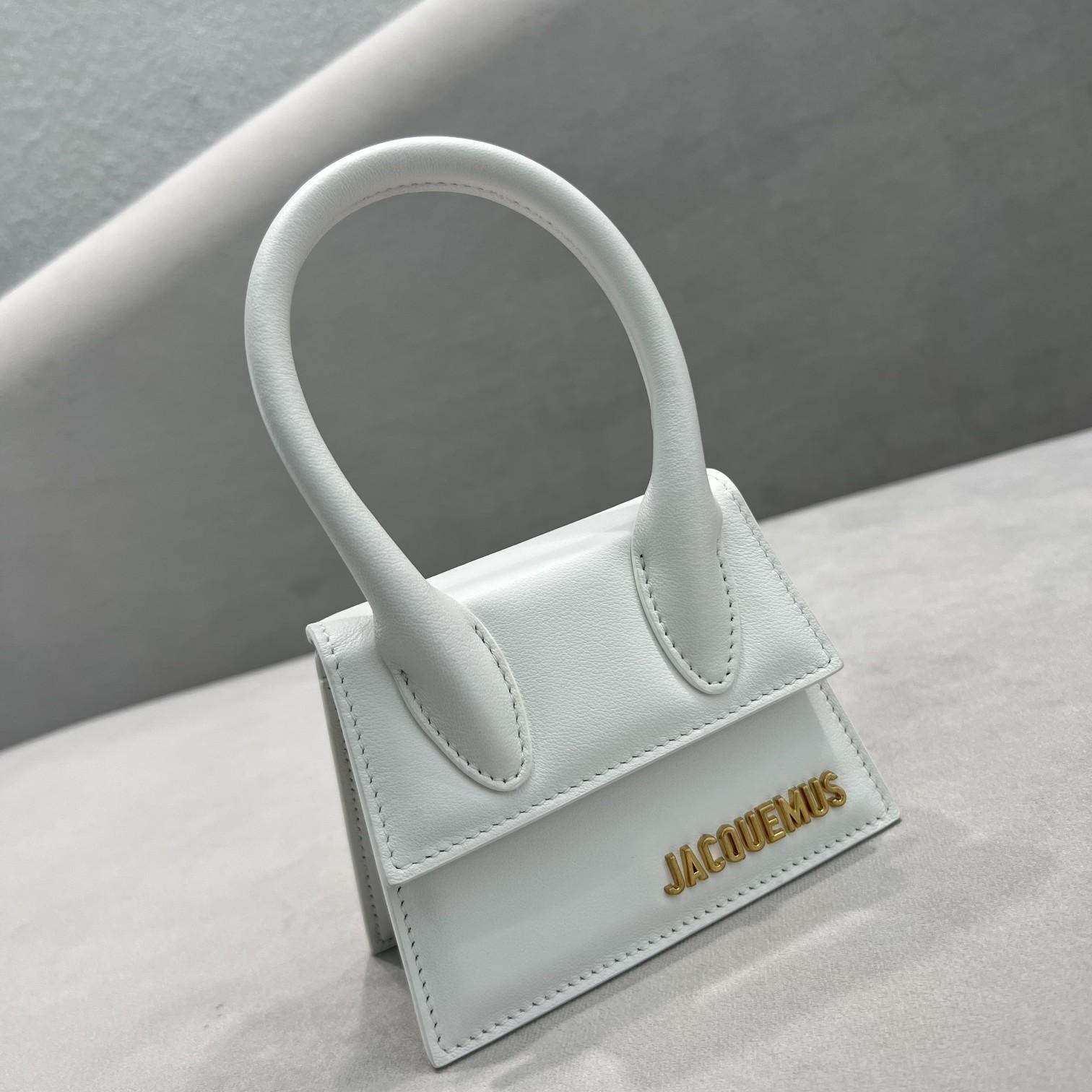 Jacquemus Le Chiquito Signature Leather Mini Handbag(12-8-5cm) - EUR FASHION