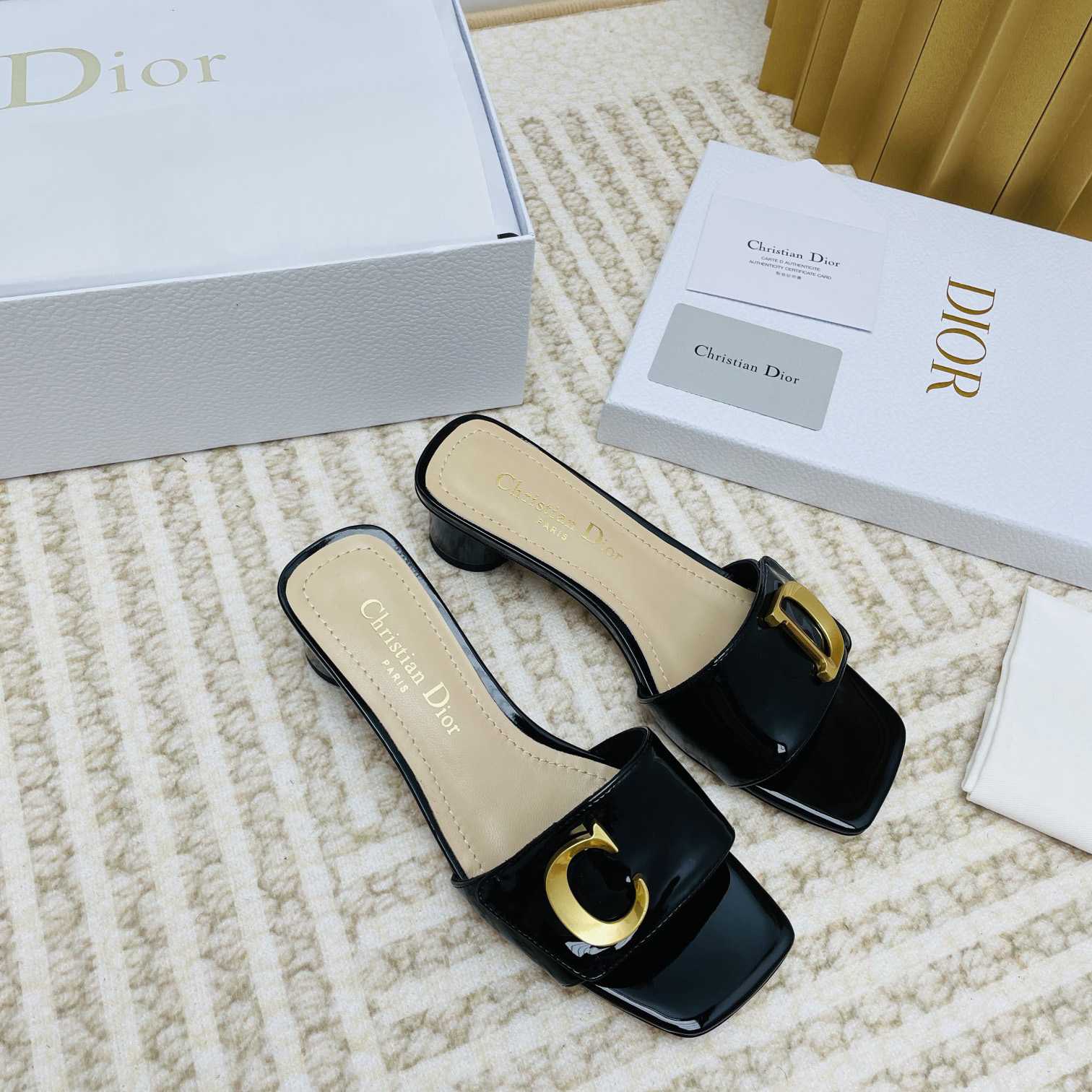 Dior C'est Dior Heeled Slide - EUR FASHION