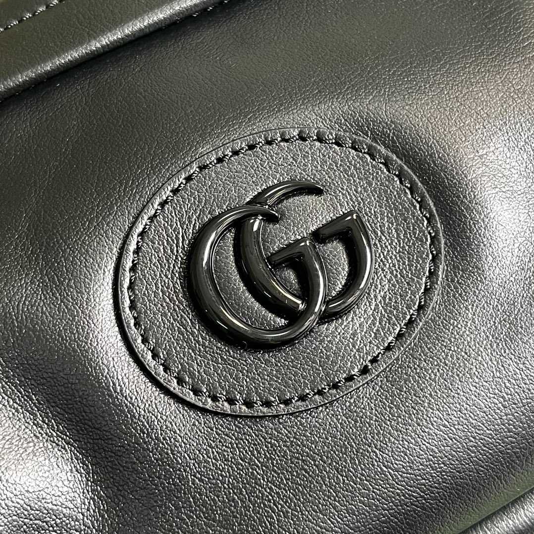 Gucci Shoulder Bag With Tonal Double G(23.5-15.5-8cm) - EUR FASHION