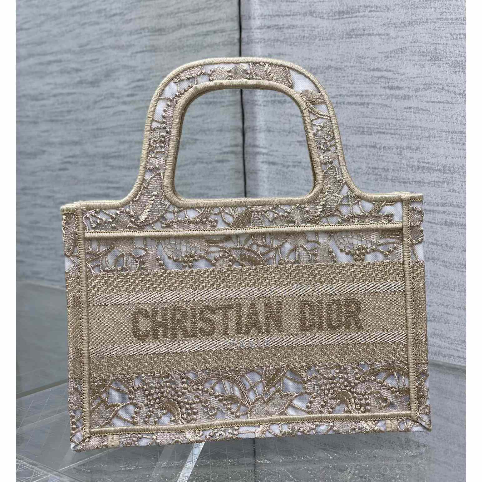 Dior Mini Dior Or Dior Book Tote - EUR FASHION