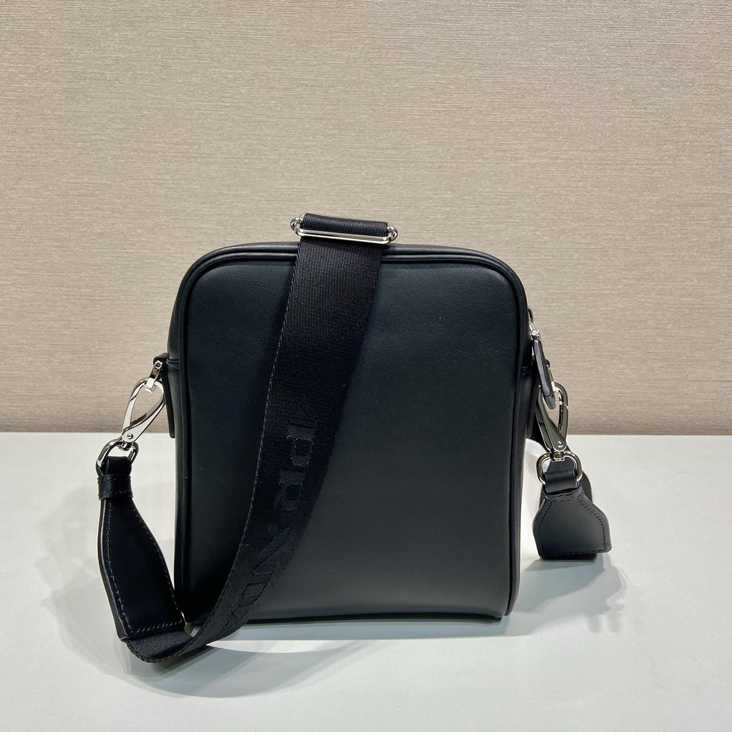 Prada Leather Shoulder Bag With Pouch - EUR FASHION