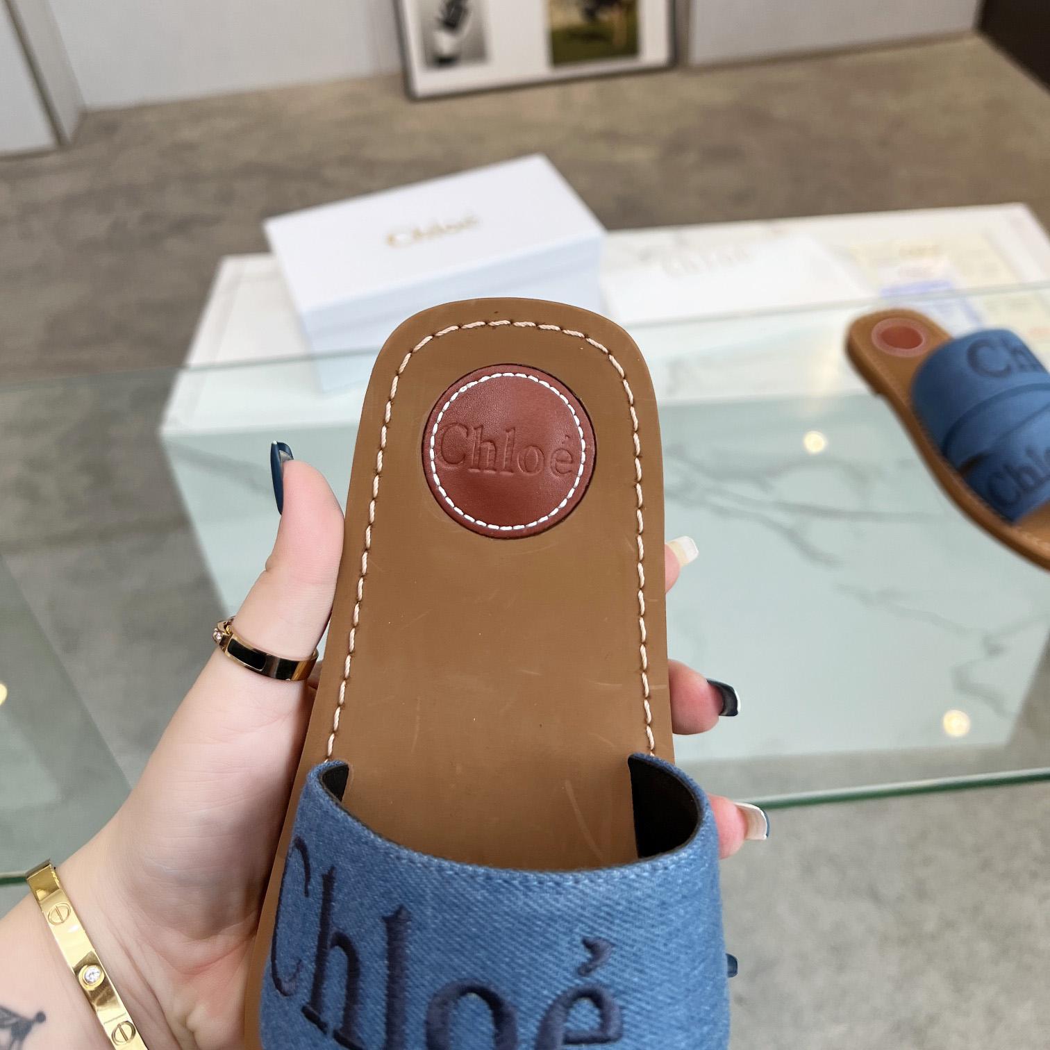 Chloe Woody Flat Mule - EUR FASHION